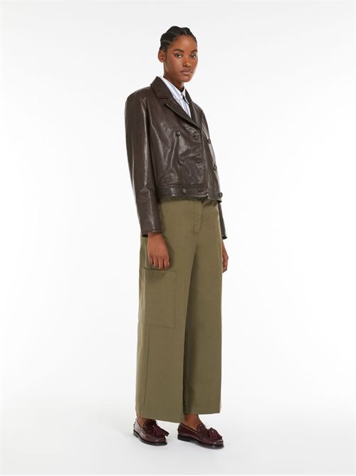 Pantaloni in tela di cotone WEEK END Max Mara | QUIZ2515131081600001